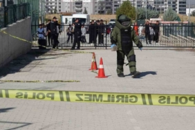 Okul Yerleşkesindeki Havai Fişek Rampası Paniğe Neden Oldu