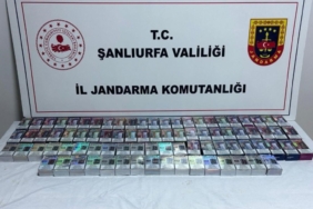 Şanlıurfa’da Durdurulan Araçta 84 Paket Kaçak Sigara Ele Geçirildi