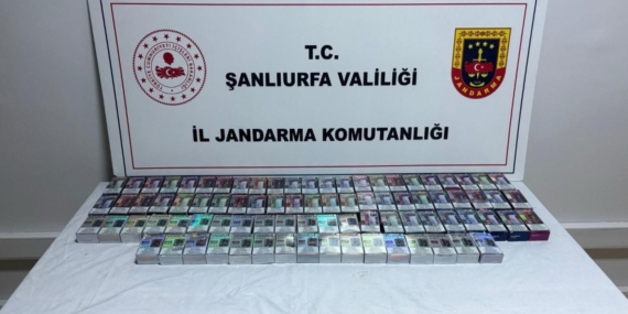 Şanlıurfa’da Durdurulan Araçta 84 Paket Kaçak Sigara Ele Geçirildi