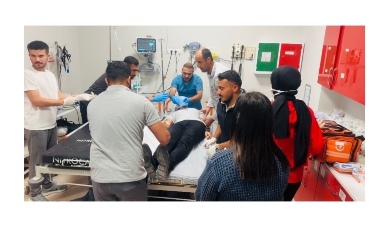 Şanlıurfa’da Gerçeği Aratmayan Yangın Tatbikatı