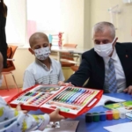 Tahmazoğlu’ndan Lösemili Çocuklara Moral