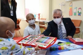 Tahmazoğlu’ndan Lösemili Çocuklara Moral