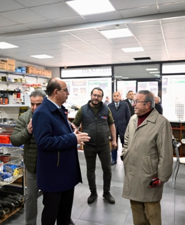 Başkan Geçit, Özsan Sanayi Sitesi Esnafının Taleplerini Dinledi