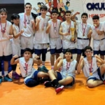 Gaziantep Kolej Vakfı Özel Okulları Basketbolda Namağlup Unvanla Şampiyonu